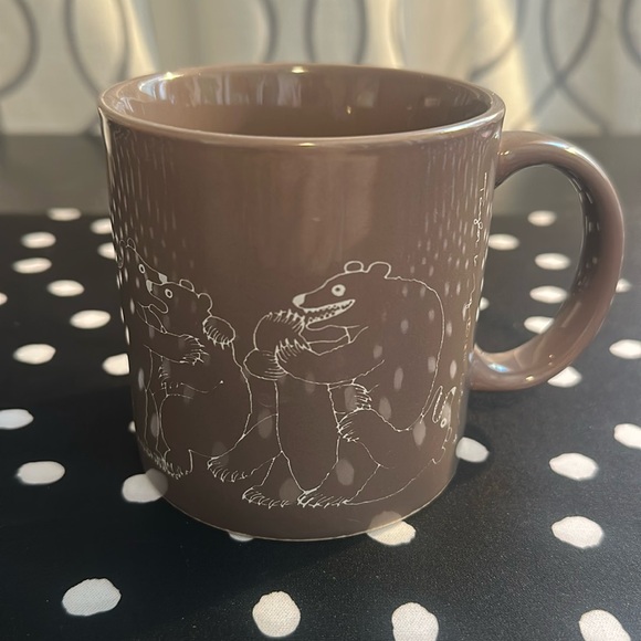 Vintage Taylor & Ng 1979 Naughty Orgy Frolicking Bears Mug Coffee Cup Brown - Picture 2 of 8